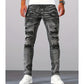 Heren Slim Fit Jeans met Distressed Look