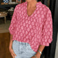 Dames casual top met print en soepel vallend model