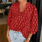 Dames casual top met print en soepel vallend model