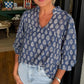 Dames casual top met print en soepel vallend model