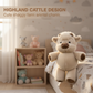 🧸 Schattige Knuffel van een Schotse Hooglandkoe | Zacht, Knus & Perfect als Cadeau – Nu 67% Korting