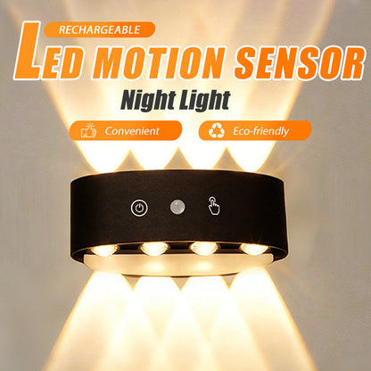 💡 50% KORTING! 🔋 Oplaadbare LED-wandlamp met bewegingssensor – magnetisch, zonder boren en zonder kabels, voor de slaapkamer en de gang