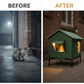🐈 -50% ! 🌧️ Maison pour Chat Extérieure Surélevée Toutes Saisons – Oxford + Aluminium Thermique – Imperméable & Isolée – Pliable pour Confort Douillet ✨