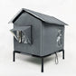 🐈 -50% ! 🌧️ Maison pour Chat Extérieure Surélevée Toutes Saisons – Oxford + Aluminium Thermique – Imperméable & Isolée – Pliable pour Confort Douillet ✨