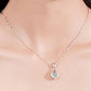 📢📢50% KORTING!! ⏰ 💖Ketting met fonkelende hartvormige waterdruppelsteen – Geef je dagelijkse outfits en speciale gelegenheden een vleugje glans ✨