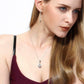 📢📢50% KORTING!! ⏰ 💖Ketting met fonkelende hartvormige waterdruppelsteen – Geef je dagelijkse outfits en speciale gelegenheden een vleugje glans ✨