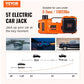 🔧 50% KORTING! 12-in-1-krikset, max. 5 t, hydraulische krik met elektrische slagmoersleutel, ingebouwde pomp en LED-verlichting, draagbare krik ✨