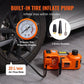 🔧 50% KORTING! 12-in-1-krikset, max. 5 t, hydraulische krik met elektrische slagmoersleutel, ingebouwde pomp en LED-verlichting, draagbare krik ✨