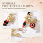 Bohemian Bedelarmband met Boze Oog & Olifant