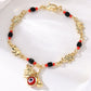 Bohemian Bedelarmband met Boze Oog & Olifant