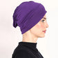 📢📢50% KORTING !! ⏰Zachte Stretch Tulband Cap voor Dames