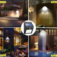⏳ 50% KORTING!☀️ Zonne-energie Muurlamp Met Bewegingssensor
