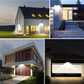 ⏳ 50% KORTING!☀️ Zonne-energie Muurlamp Met Bewegingssensor