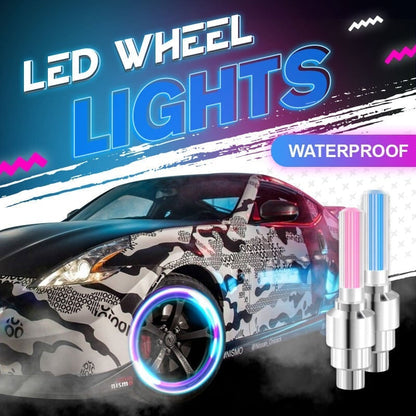 💦🌈 Waterdichte LED Wielverlichting – Meerdere Modi, Snelle Installatie, Regen- en Spatwaterbestendig, De Glinstering Die Je Volgt Op De Weg En In De Stad 🚗🌧️