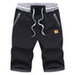 Heren Korte Broek Colorblock - Casual Short met Trekkoord