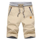Heren Korte Broek Colorblock - Casual Short met Trekkoord