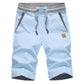 Heren Korte Broek Colorblock - Casual Short met Trekkoord