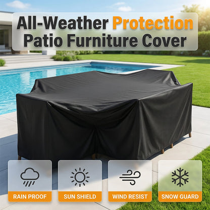 Waterdicht, UV-bestendig & stormvast. Bescherm uw meubels – bestel nu! ✅