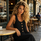 🔥50% Korting Dames Jumpsuit🌿Mouloos luchtig met zakken voor alle lichaamsvormen