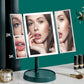 LED multifunctionele opvouwbare make-up spiegel