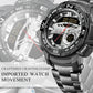 📢📢50% OFF !! ⏰Men's Dual-Display Sports Watch – Analog-Digital, 3ATM Waterproof, Multi-Function ⏱️
