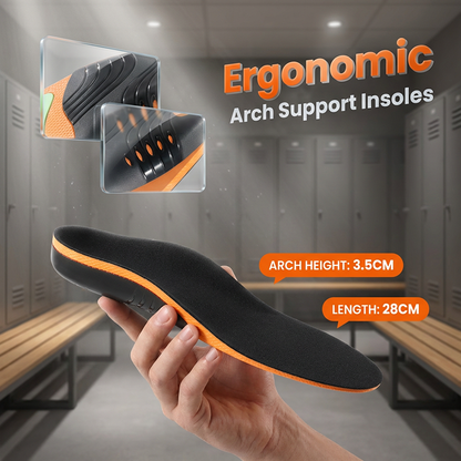 🦶 Ergonomische inlegzolen met voetboogondersteuning voor mannen en vrouwen