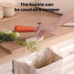 🍃 NU 50% KORTING! 🥳 Multifunctionele opvouwbare hangprullenbak – ruimtebesparend, wandmontage, voor keukenkastjes of aanrecht, ideaal voor etensresten.