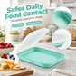 🔥 50% KORTING 🥪 Siliconen Lunchbox – Compact & Lekvrij Design🍱