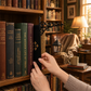 📚 Miniatuur Retro Straatlantaarn Boekensteunlamp – Sfeervolle Decoratie & Warm Licht ✨
