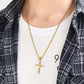 ⏳Tijdelijke aanbieding⏰Unisex ketting met kruisje voor mannen en vrouwen