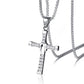 ⏳Tijdelijke aanbieding⏰Unisex ketting met kruisje voor mannen en vrouwen