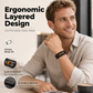 📢📢50% KORTING!! ⏰ Gevlochten PU-leren armband – authentieke tijgeroogstenen, ergonomisch ontwerp met meerdere strengen en gepolijste accenten van legering – tijdloos unisex-accessoire voor mannen en vrouwen ⌚