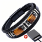 📢📢50% KORTING!! ⏰ Gevlochten PU-leren armband – authentieke tijgeroogstenen, ergonomisch ontwerp met meerdere strengen en gepolijste accenten van legering – tijdloos unisex-accessoire voor mannen en vrouwen ⌚