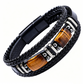 📢📢50% KORTING!! ⏰ Gevlochten PU-leren armband – authentieke tijgeroogstenen, ergonomisch ontwerp met meerdere strengen en gepolijste accenten van legering – tijdloos unisex-accessoire voor mannen en vrouwen ⌚