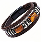 📢📢50% KORTING!! ⏰ Gevlochten PU-leren armband – authentieke tijgeroogstenen, ergonomisch ontwerp met meerdere strengen en gepolijste accenten van legering – tijdloos unisex-accessoire voor mannen en vrouwen ⌚
