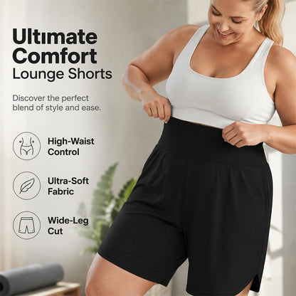 Dames Casual Wijde Pijp Kniehoogte Shorts