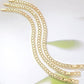Dames Elegante Goudkleurige Ketting Armband