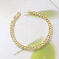 Dames Elegante Goudkleurige Ketting Armband