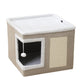 💥Tijdelijke korting!🔥 Opvouwbaar 2-in-1 Kattenhuis Kubus – Bi-niveau Design & Geïntegreerde Krabpaal – Comfort in Alle Seizoenen – Ruimtebesparend & Draagbaar 🐾