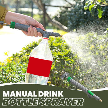 Handmatige Drinkfles-Sproeier met Verstelbaar Mondstuk