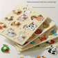 🧩 50% KORTING! 🌳 Montessori Houten Pennenlegpuzzel – Massief Multiplex – Brede Pennen & Versterkte Klinknagels voor Baby's 1-3 Jaar