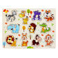 🧩 50% KORTING! 🌳 Montessori Houten Pennenlegpuzzel – Massief Multiplex – Brede Pennen & Versterkte Klinknagels voor Baby's 1-3 Jaar