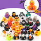 🦆 50% KORTING! 🎃 Halloween Badeend Speelgoed voor Kinderen – Zacht PVC – 6×5,5×5,5 cm – Schattig & Drijvend voor Bad & Feest