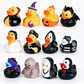 🦆 50% KORTING! 🎃 Halloween Badeend Speelgoed voor Kinderen – Zacht PVC – 6×5,5×5,5 cm – Schattig & Drijvend voor Bad & Feest