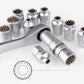 🔧 29-Delige Kernrateldopsleutelset – Professioneel Gereedschap voor Thuis & Auto! 🛠️
