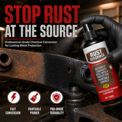 Roest omvormen in plaats van overschilderen – Chemische Roestomvormer Spray voor Auto’s & Metaal 🚗🔧
