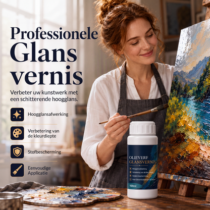Glansverhogende vernis voor schilderijen