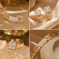 ✨ Elegante strass-sieradenset van 4 stuks