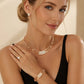 ✨ Elegante strass-sieradenset van 4 stuks