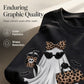 🍂🎃 Dames Halloween Grafisch T-Shirt | Schattig Spooky Korte Mouw T-Shirt voor Herfst, Pompoenenseizoen & Casual Dagelijks Gebruik